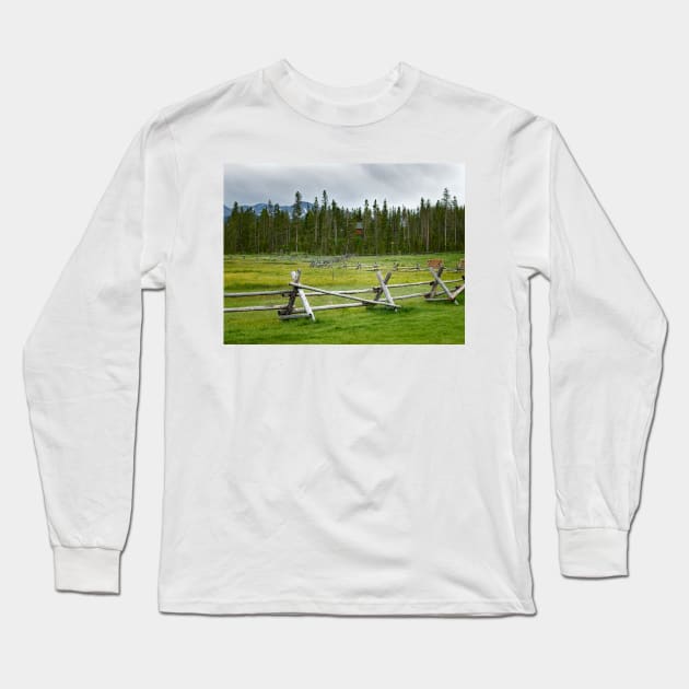 Colorado High Meadow Long Sleeve T-Shirt by EileenMcVey